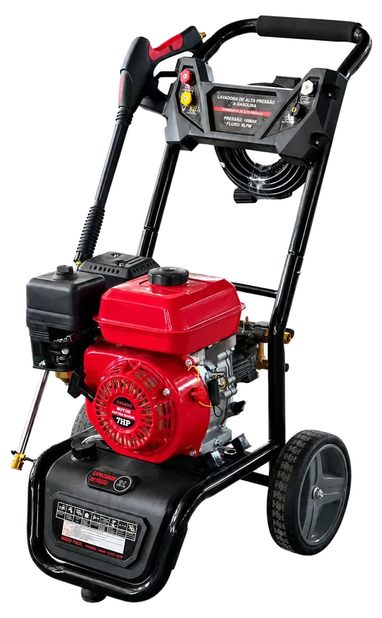 Petrol high-pressure washer from the Fujiheng garden machinery range.