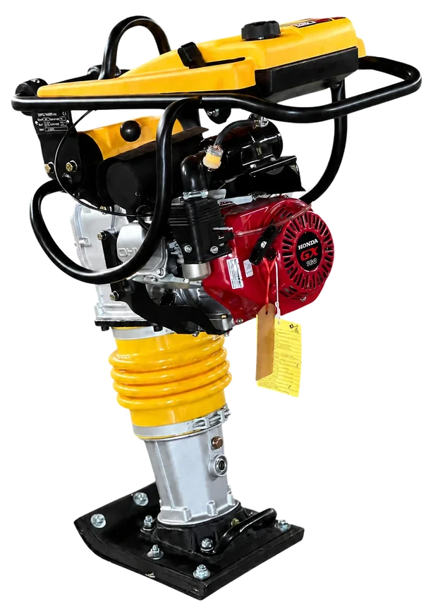 Petrol compaction rammer from the Fujiheng construction machinery range.